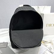 Dior 8 Backpack Black Dior Oblique Jacquard Size 31 x 41 x 15 cm - 4