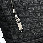 Dior 8 Backpack Black Dior Oblique Jacquard Size 31 x 41 x 15 cm - 3