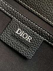 Dior Gallop Backpack Black Grained Calfskin Size 28 x 40 x 12 cm - 4