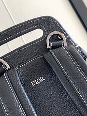 Dior Mini Gallop Sling Bag Black grained calfskin Size 19 x 27.5 x 11.5 cm - 5