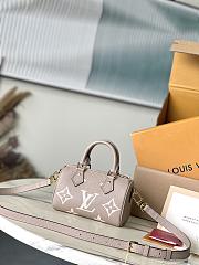 Louis Vuitton M82890 Nano Speedy Gray/Cream Size 16 x 10 x 7.5 cm - 4