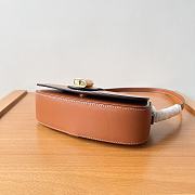 Celine Clutch On Strap Tabou In Smooth Calfskin Tan Size 18.5 X 9.5 X 5 CM - 3