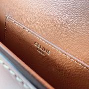 Celine Clutch On Strap Tabou In Smooth Calfskin Tan Size 18.5 X 9.5 X 5 CM - 2