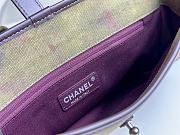 Chanel Vintage Shoulder Bag Crossbody Canvas Khaki Unisex Size 27.5x23.5x7 cm - 2