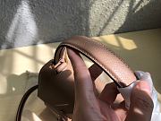 Valentino Small Vsling Grainy Calfskin Handbag Nude Size 22x17x9 cm - 4