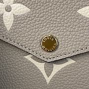 Louis Vuitton M82610 Félicie Pochette Gray/Cream Size 21*12*3cm - 2