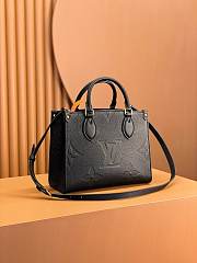 Louis Vuitton M45653 OnTheGo PM Tote Bag Black Size 25 x 19 x 11.5 cm - 5