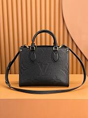 Louis Vuitton M45653 OnTheGo PM Tote Bag Black Size 25 x 19 x 11.5 cm - 3
