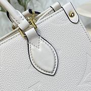 Louis Vuitton M46569 OnTheGo PM Bag Cream Size 25 x 19 x 11.5 cm - 4