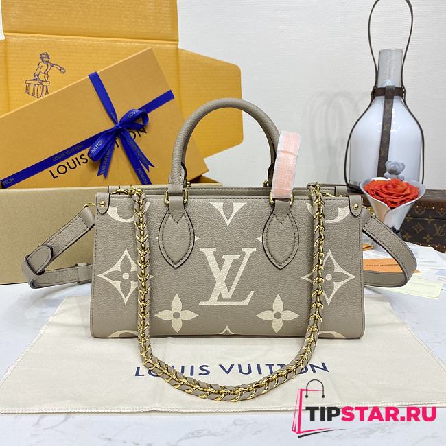 Louis Vuitton M23641 OnTheGo East West Tote Bag Bicolour Size 25 x 13 x 10 cm - 1