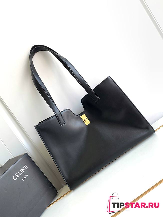 Celine Cabas 16 In Smooth Calfskin Black Size 37 X 26 X 14 CM - 1