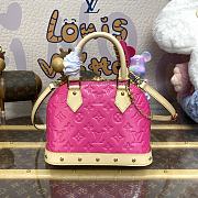 Louis Vuitton Alma BB Bag M90611 Neon Pink Size 23.5 x 17.5 x 11.5 cm  - 4