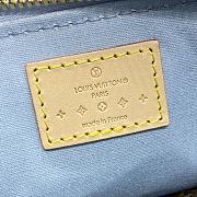 Louis Vuitton Alma BB Bag M24062 Sky Blue Size 23.5 x 17.5 x 11.5 cm - 5