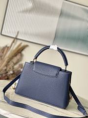Louis Vuitton M23199 Capucines MM Bag Blue Size 31.5 × 20 × 11 cm - 2