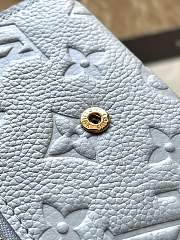 Louis Vuitton M83231 Rosalie Coin Purse Blue Size 11 x 8 x 2.5 cm - 3