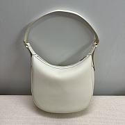 Celine Heloise Cuir Triomphe Bag In Supple Calfskin Light Stone Size 30 X 28.5 X 8 CM - 3