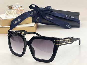 Dior Signature S10F Black Square Sunglasses