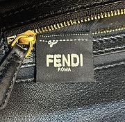 Fendi Baguette Black Nappa Leather Bag Size 27x6x15 cm - 2