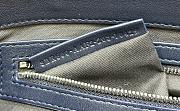 Fendi Baguette Midnight Blue Nappa Leather Bag 27x15x6cm - 2