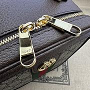 Gucci Ophidia GG Mini Top Handle Bag ‎772157 Beige/Ebony Size 17x16.5x9.5cm - 2
