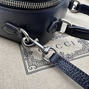 Gucci Ophidia GG Mini Top Handle Bag ‎772157 Beige/Blue Size 17x16.5x9.5cm - 2