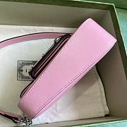 Gucci Horsebit 1955 Mini Shoulder Bag 774209 Pink Size 19.5cm - 3