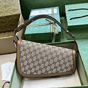 Gucci Horsebit 1955 Shoulder Bag 764155 Beige&Ebony Size 26.5 cm - 2