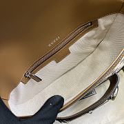 Gucci Horsebit 1955 Shoulder Bag 764155 Beige&Ebony Size 26.5 cm - 4