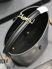 YSL Le 37 Small In Shiny Leather 749036 Black Size 17 X 20 X 13 CM - 5
