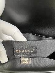 Chanel Boy Handbag Black Calfskin A67086 Size 15 × 25 × 9 cm - 5
