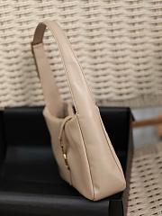 YSL Le 5 À 7 In Padded Lambskin 763419 Beige Size 23 X 16 X 6.5 CM - 4