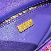 Chanel Small Flap Bag Gradient Sequins Multicolour AS4561 Size 14 × 21 × 8 cm - 4