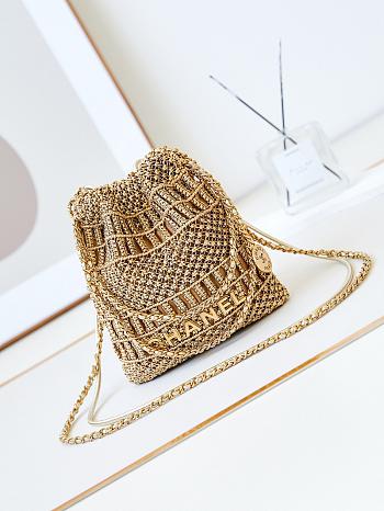 Chanel 22 Mini Handbag AS3980 Size 20×19×6 Cm