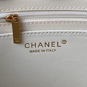 Chanel Large Hobo Bag White AS4450 Size 24 × 36 × 6 cm - 3
