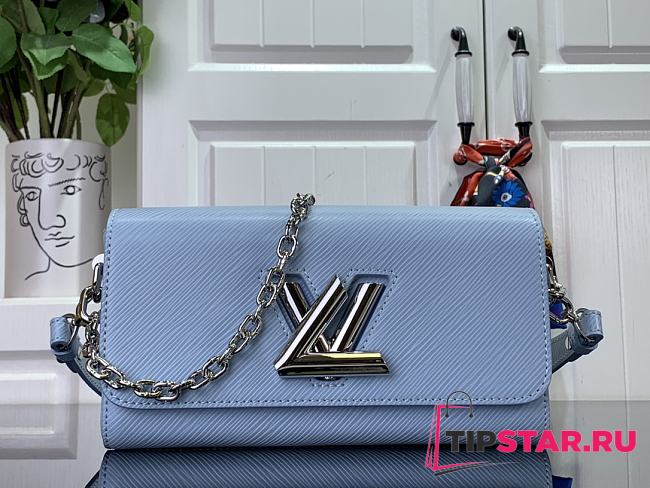 Louis Vuitton M24566 Twist West Candy Blue Size 23.5 x 12 x 7 cm - 1