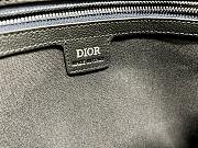 Dior Weekender 40 Bag Beige and Black Maxi Dior Oblique Jacquard Size 40 x 33 x 22.5 cm - 2
