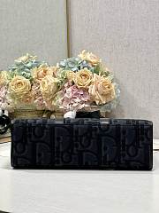 Dior East-West Tote Bag Black Maxi Dior Oblique Jacquard Size 40.5 x 35 x 12 cm - 3