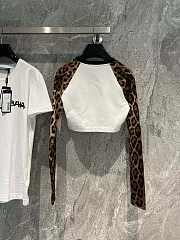 Long-Sleeved T-Shirt With Dolce&Gabbana Logo - 5