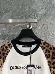 Long-Sleeved T-Shirt With Dolce&Gabbana Logo - 3