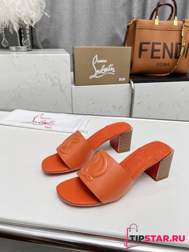 Christian Louboutin So CL Mule Orange - 1