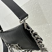 Balenciaga Women's BB Soft Small Flap Bag In Black Size 23x14x3 cm - 5