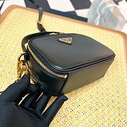 Prada Odette Leather Mini-bag Black Size 13x18x6 cm - 4