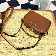 Prada Odette Leather Mini-bag Brown Size 13x18x6 cm - 5