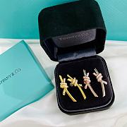 Tiffany Knot Earrings Gold/Rose Gold - 1