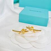Tiffany Knot Earrings Gold/Rose Gold - 4
