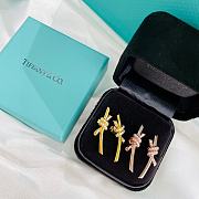 Tiffany Knot Earrings Gold/Rose Gold - 2