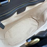 Gucci Diana Small Tote Bag Black ‎750396 Size 22 x 20.5 x 11.5cm - 5