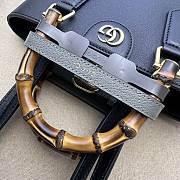 Gucci Diana Small Tote Bag Black ‎750396 Size 22 x 20.5 x 11.5cm - 4
