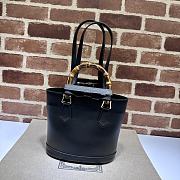 Gucci Diana Small Tote Bag Black ‎750396 Size 22 x 20.5 x 11.5cm - 2