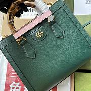 Gucci Diana Small Tote Bag Green 702721 Size 27x24x11 cm - 3